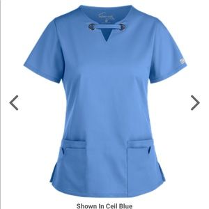 Butter Soft Ceil Blue Scrub Set Size 2x. Worn Once